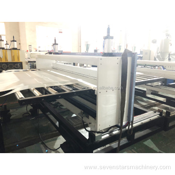 Plastic PP Corrugated Hollow Sheet Extrusion Making Machine Line